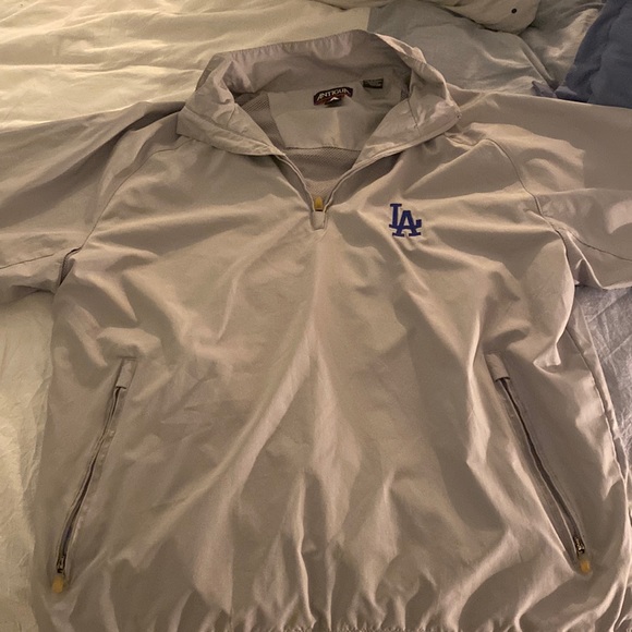 Antigua short sleeve LA Dodgers pull over - Picture 1 of 4